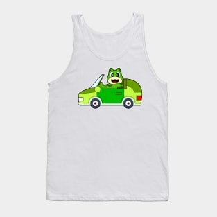 Frog Car Tank Top